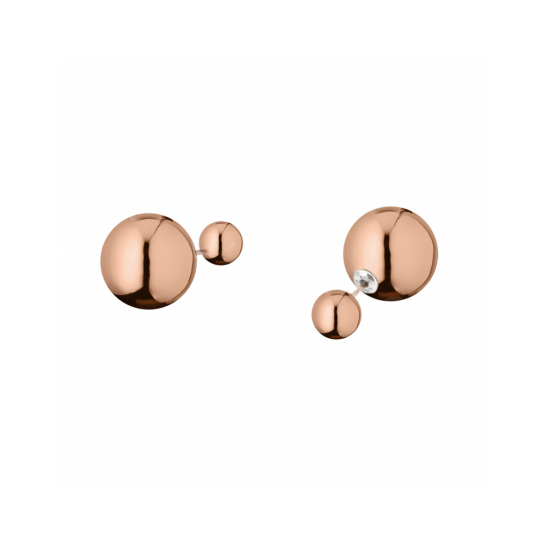17329RP14 - Earrings - Eclisse. rosé gold poly. pair - 100033