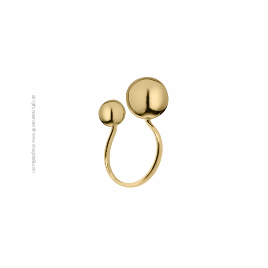 17335GP - Ring - Eclisse, gold poly - 100055