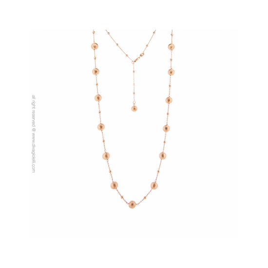 17354RM - Necklace - Stella long. rosé gold - 100073
