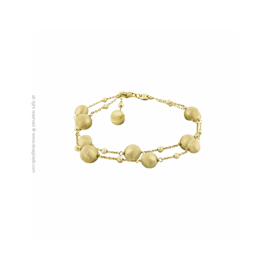 17355GM - Bracelet - Stella. two threads. gold - 100074