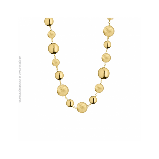 17549GM - Luce Necklace. l 43 e 46 cm. gold plated. scratched and shin - 100208