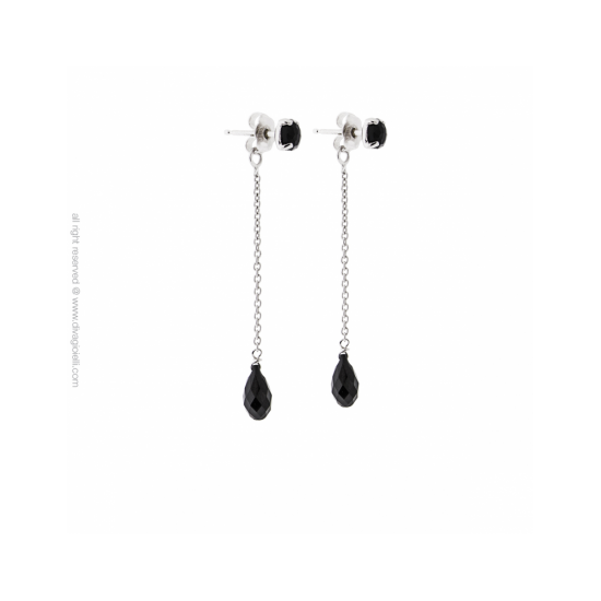 17822ZO - Earrings - WindyWinter rhodium - 100321