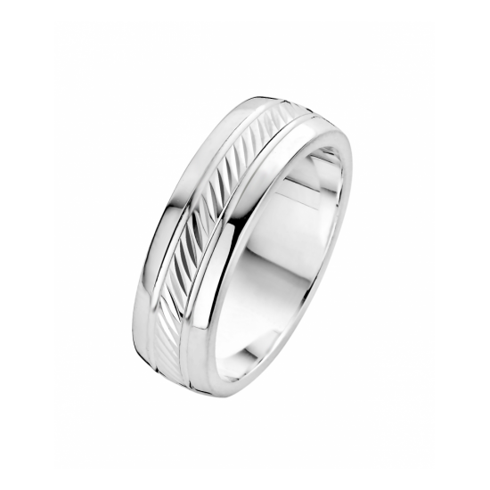 25-R3991656 - Fjory ring Design zilver - 100608