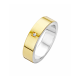 41-R011655-0,01 - goud/zilveren ring